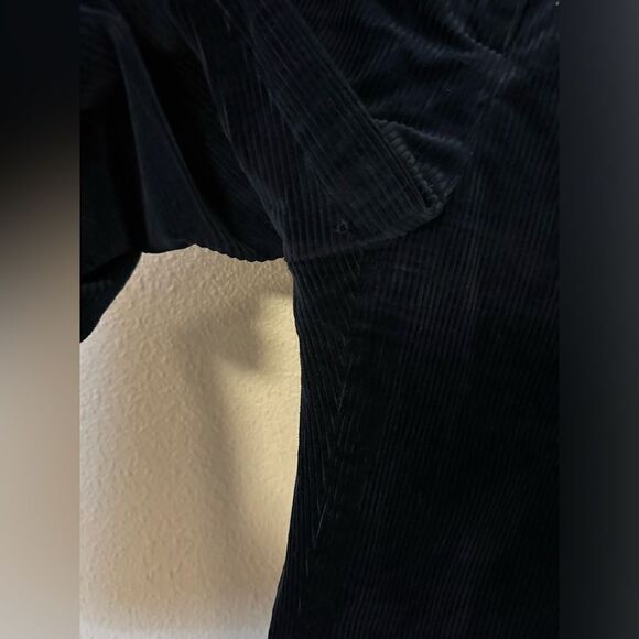 Veronica Beard Dova Corduroy Wide Leg Crop Pants Sz 4 - Picture 4 of 10